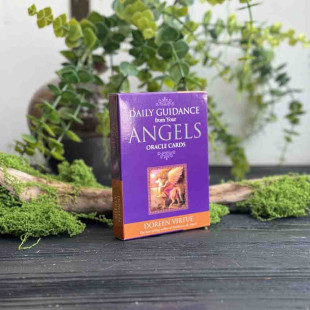 Оракульні карти Daily Guidance from Your Angels на 44 карти, щоденні ангельські підказки для натхнення та саморефлексії